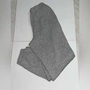Gray sweatpants